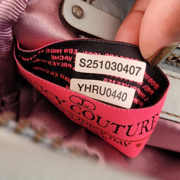 Juicy Couture Blue Quilted Leather Bag - Picture 10 of 15